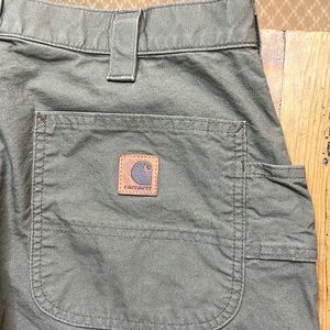 Carhartt canvas work pant 33x32 - brown
